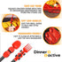 Dinneractive Utensil Set for Kids – Red Race Car Themed Fork and Spoon for Toddlers and Young Children – 2-Piece Set...