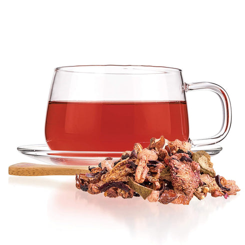 Tealyra - Aloha Hawaii - Pineapple - Hibiscus - Guava - Strawberry - Herbal Fruity Loose Leaf Tea - Hot or Iced - Caffeine Free - 224g (8-ounce)...