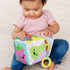 Infantino Peek & Seek Sensory Discovery Cube, Selfie Mirror, Early Fine Motor Skills Development, for Infants & Toddlers 3M+...