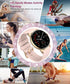 Holiday Smart Watches for Women Men, 1.32” Full Touch Screen Heart Rate/Sleep Monitor/Pedometer, IP68 Waterproof Fitness Watch for Android iOS Pho...