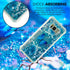 S8 Plus Case, Cute Painted Glitter Liquid Sparkle Floating Bling Quicksand Shockproof Protective Bumper Silicone Case Cover for Samsung Galaxy S8+...