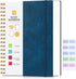 Hardcover Spiral Notebook, College Ruled Notebook Journal with 320 Pages, 8.5''×11'' Lined Journaling for Women Men, A4 Leather Writing Journals f...