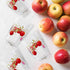 Harvest Apple Collection by Sandy Clough Acrylic Plastic 8 oz Juice Drinkware, For Cold Drinks, Set of 6...