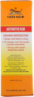 Tiger Balm Arthritis Rub - - 4 fl oz...