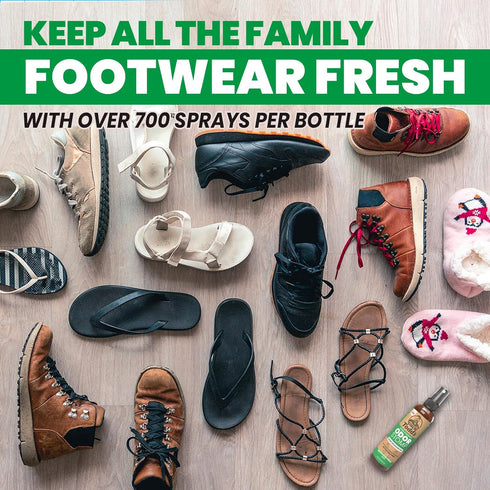 Uncle Todd's Odor Stomp Shoe Deodorizer - Proven & Powerful Enzyme Formula for Odor Elimination in All Footwear (Mountain Fresh)...