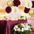 Qian's Party 21st Birthday Decorations, Wine Burgundy Rose Gold, Women's Department, Includes 51 Pieces...