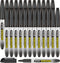 Black Permanent Markers Bulk - 24 Pack Fine Point Permanent Markers for Plastic Glass Metal Wood, Quick Dry Waterproof Permanent Markers Fine Tip ...