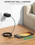 25W Type C Fast Charger Set for Samsung A54 A53 A35 - Super Fast PD USB C Wall Charging Block Android Phone Charger with 3.3 FT 3A C to C Cable fo...