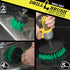 Kitchen Cleaning Supplies Set - Tile Electric Spin Scrubber - Stainless Steel Cleaner for Stove, Sink, and Oven - Household Cleaning Tools - Green...