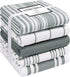 Cotton Clinic 16x28 Kitchen Dish Tea Towels Ring Spun Cotton Set of 5, Dish Cloths, Bar Towels, Tea Towels and Cleaning Towels, Kitchen Towels wit...