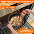 Sourdough Silicone Bread Sling -Oval and Round Non-Stick & Easy Clean Silicone Bread Mat for Dutch Oven. Reusable With Extra Long Handles Silicone...