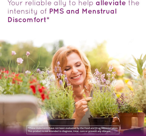 Hormone Balance for Women – PMS Support Supplement, Menopause & Perimenopause | Bloating Relief, Menstrual Cramp, Mood, PMDD | Chasteberry Supplem...