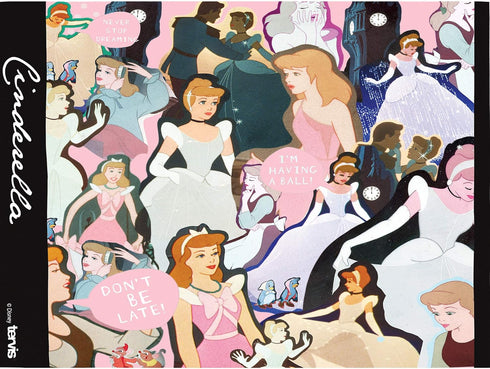 Tervis Disney - Cinderella - 70th Anniversary Made in USA Double Walled Insulated Tumbler Cup Keeps Drinks Cold & Hot, 24oz, Classic...