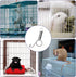 10Pcs Spring Cage Latch Door Spring Latch Hook for Rabbit Cages Metal Finger Spring Latch Hook for Fixing Small Animal, Dog, Cat, Parrot, Guinea P...