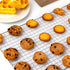 Cooling Rack for Baking, 16x10 Inches Baking Rack, Thick Wire Cookie Rack for Cooking, Roasting, Grilling, Drying, Oven Safe, Fits Half Sheet Pan...