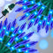 100LIGHTS BLUE Extra-Bright With End Connectors Christmas Decorative Lights 5.98m UL Certified Mini String Light Set Waterproof for Home Garden Ho...
