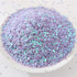 Art Craft Glitter, 3mm Star Shaped Holographic Chunky Flakes Sequins for Slime, Nail Art,Tumblers, Resin Craft, Festival Party - 0.35oz (10g) Purp...