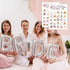 Tea Party Bingo Game, 24 Players Bingo Game, for Teenager, School Party, Birthday Party Garden Tea Bridal Party, Reception Activity Supplies - 007...