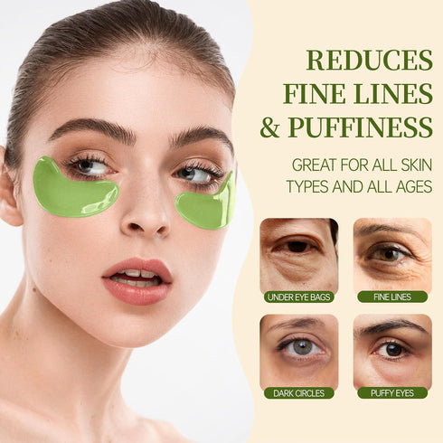 OFUN 60 Count Under Eye Masks, Hydrating Mask Skincare, Eye Patches for Puffy Eyes, Dark Circles and Puffiness, Gel Pads for Eye Bags and Wrinkles...