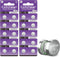 Cotchear 20Pcs AG9 Button Cell Batteries 1.5v AG9 194 LR936 SP394 Coin Battery...