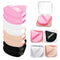 8 Pieces Triangle Powder Puff with 4 Travel Cases, Triangle Makeup Puff, Reusable Velour Cosmetic Foundation Blender Sponge for Loose Powder Body ...