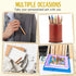CHENGU 30 Pack Wheat Straw Pens Cork Recycled Ballpoint Retractable Pens with Comfortable Grip Black Ink Click Office Supplies Pens for School Jou...