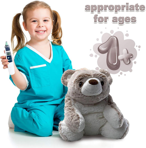 GUND Kobie Teddy Bear Stuffed Animal Plush Toy, Big and Cuddly, For Boys, Girls, Toddlers, Tan/Brown/White 10"...