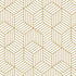 White and Gold Geometry Stripped Hexagon Peel and Stick Contact Paper self Adhesive Wallpaper Removable Vinyl Film Decorative Shelf Drawer Liner S...