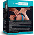 Care Science Waterproof Kinesiology Tape, 40 ct Precut Strips (2 Rolls), Black | Elastic Sports & Weightlifting Tape Supports Muscles & Joints. Wa...