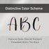 5 Sheets 180 Pcs Iron on Letters and Numbers, Iron on Transfers for Clothing, Shirts, Bags, Vests, Hats, Backpacks and Others, DIY Personal Letter...