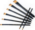 Majestic Royal & Langnickel Flat and Glaze Wash Artist Brush Set, 8-Piece...