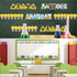 80 Pcs 91.8 ft Science Bulletin Board Borders Science Lab Borders Science Classroom Decorations Self Adhesive Chemistry Biology Fair Stickers for ...