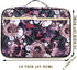 Travel Portfolio Organizer Waterproof A4 Document Bag Multifunctional Travel Note Pouch Zippered Case for Notebook, Ipad, Journals, Sketch Books (...