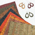 ZAIONE Cork Fabric Faux Leather Sheets 8x12inch A4 Pattern for Bags Making DIY Craft...