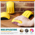 4 Pcs 5 Inch Hook and Loop Mouse Hand Sanding Block Hand Sander Block Sanding Mouse for Wood, Furniture Restoration, Home, Automotive Body, Woodwo...