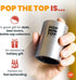 Pop-the-Top Beer Bottle Opener (Black): Automatic Bottle Cap Opener, Push Down Pop Off Bar Tool, Soda and Beer Cap Remover, Cool & Fun Gadget...