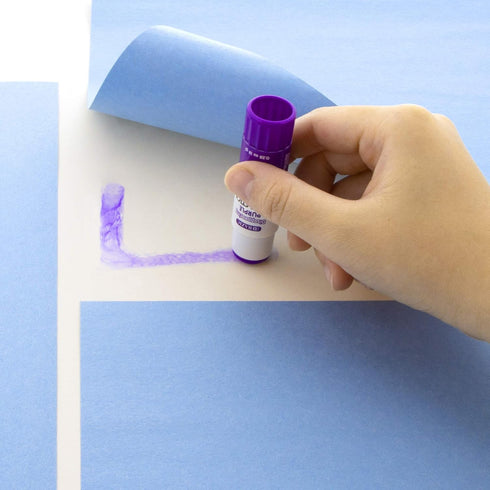 BAZIC Washable Disappearing Purple Glue Stick 0.28 oz / 8g, Color Acid Free Glue Sticks for Photos Paper Kids at School Office, Total 12-Count...