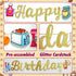 Bake Themed Birthday Banner, Sweet Chef Birthday Banner, Baking Birthday Party Decor, Cookout Themed Party Decorations, Bakery Supplies, Gold Glit...