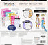 Fashion Angels Fashion Design Light Up Sketch Pad 12521, Light Up Tracing Pad, Includes USB, Ultra Thin Tablet, Includes Stencils and Stickers, Re...