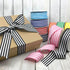 Morex Ribbon Striped Polyester Grosgrain Ribbon, Party Decorations, Gift Wrapping, Fun Patterns, 7/8" by 20 yd., Red...