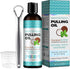 Coconut Oil Pulling for Fresh Breath and Oral Hygiene - Ayurvedic Expert Formulated | Supports Healthy Gums | Natural Teeth Whitening - Includes T...