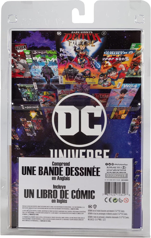 McFarlane Toys - DC Direct - 3IN Figure with Comic WV2 - Joker (DC Rebirth)...