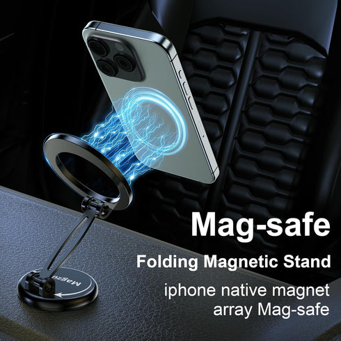 for MagSafe Car Holder, 17 Ultra-Strong Magnets, 360° Rotating Magnetic Phone Holder for Dashboard, Compatible for iPhone 15/14/13 Pro Max/Plus/Mi...