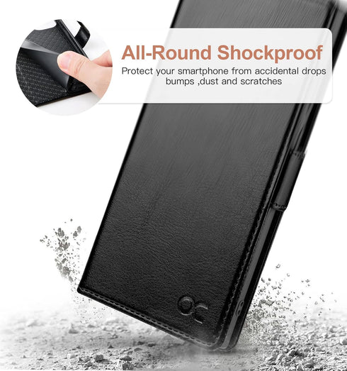 OCASE Compatible with Galaxy S22 Ultra 5G Wallet Case, PU Leather Flip Folio Case with Card Holders RFID Blocking Kickstand [Shockproof TPU Inner ...