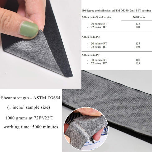 Hook and Loop Tape 1in x 20ft self Adhesive Sticky Back Interlocking Nylon Fabric Fastener Heavy Duty Adhesion Strip Tape reclosable Black...