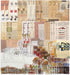 260 PCS Vintage Scrapbooking Supplies Aesthetic Journaling Kit,Large Collection for Bullet Junk Journals,Arts Craft Collage,Ephemera Adults,Beginn...