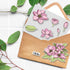 Realistic Magnolia Flower Stamps and Die and Layering Coloring Stencil Bundle for Card Making Album Arts Crafts Supplies...