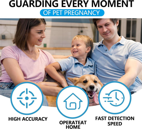 Dog Pregnancy Test Kit - Fast and Accurate Detection, Disposable Pet Clinic Equipment?Easily Determine if Pregnant...
