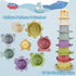 Baby Bath Toys for Toddlers 1-3, 14 Pcs Bathtub Toys for for Kids Age 2-4,Mold Free Bath Boat with Stacking Cup & Watering Can , Water Table Toys ...
