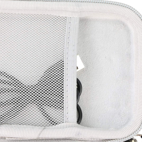 khanka Hard Travel Case Replacement for Anker PowerCore 13000 13000mAh 10400 Portable 2-Port Ultra Battery Power Bank (Long White Zipper)......